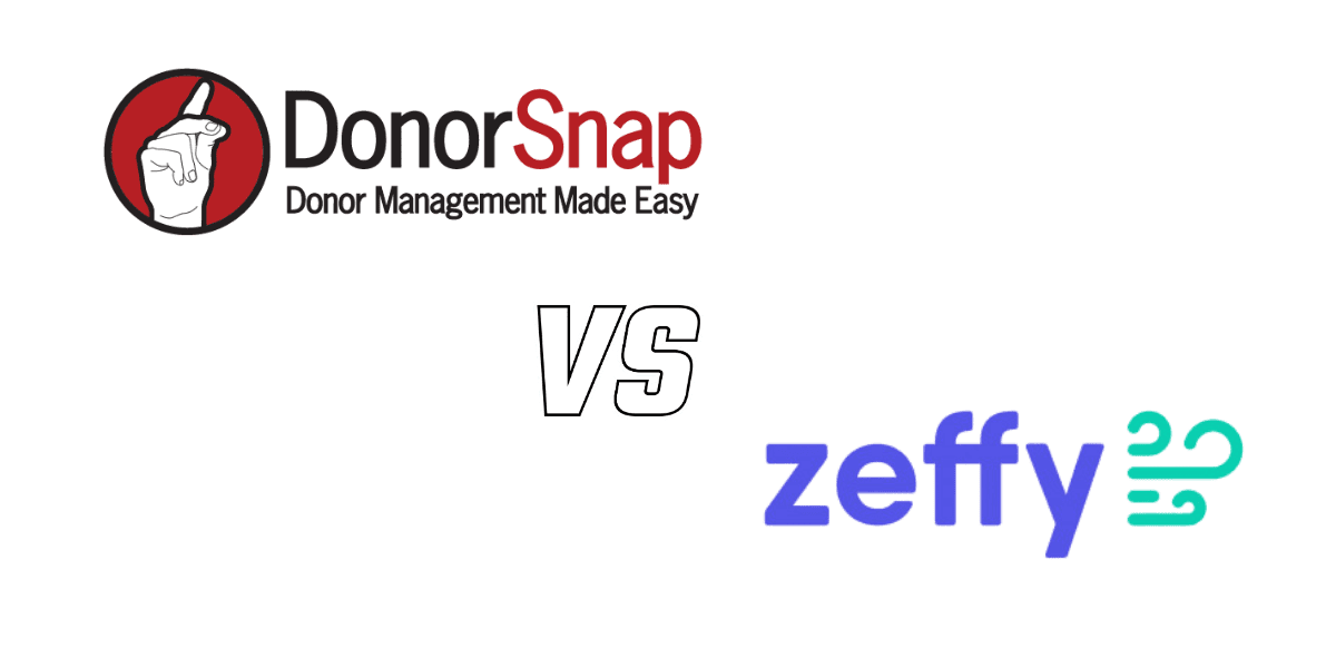 DonorSnap vs Zeffy