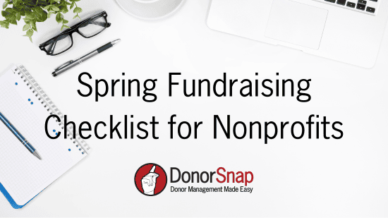 Spring Fundraising Checklist for Nonprofits
